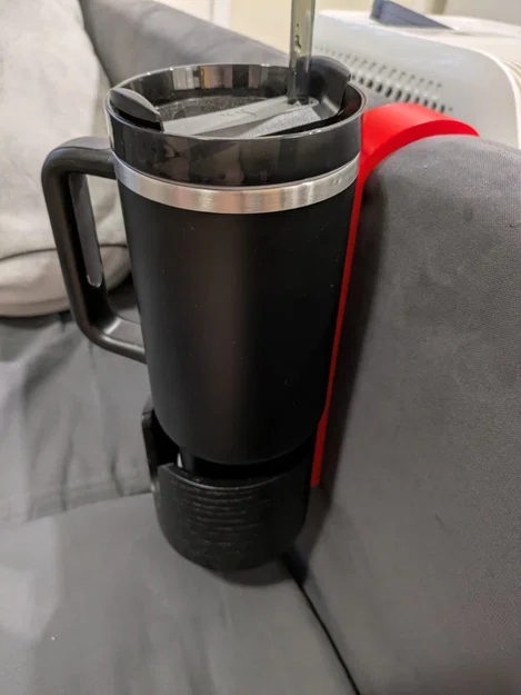 Móc treo ly/cốc cho ghế Ikea Soderhamn (tương thích Lanespelare hoặc tự in 3D) - Image 1