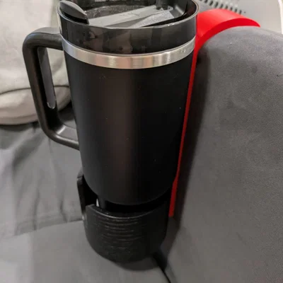 Móc treo ly/cốc cho ghế Ikea Soderhamn (tương thích Lanespelare hoặc tự in 3D)