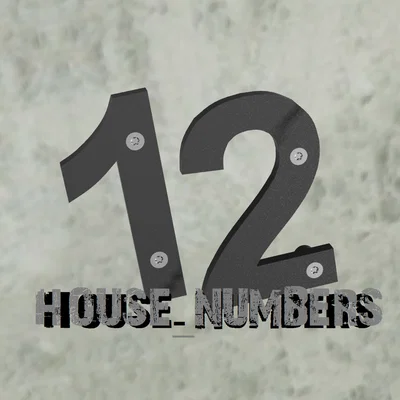Bộ Số Nhà Đơn Giản - Dễ In, Không Cần Support