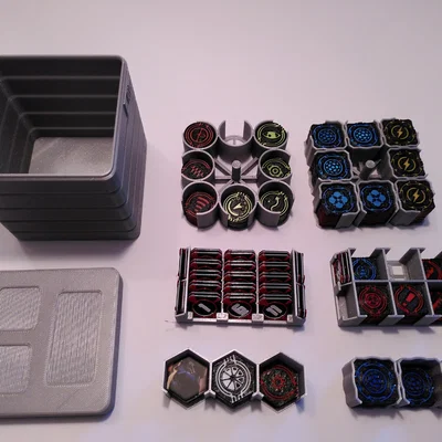 Bộ Token và Khay Đựng cho X-Wing