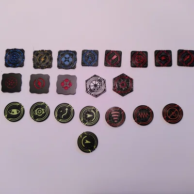 Bộ Token và Khay Đựng cho X-Wing