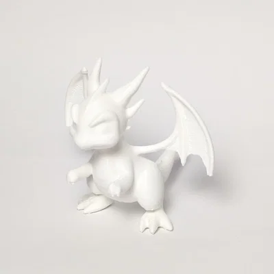 Mô hình in 3D rồng con Cute Dragon Fantasy dễ thương