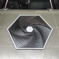 Mô hình lục giác xoắn ốc thư giãn (Hexagon Fidget) - Mẫu in 3D đẹp - Thumbnail 3