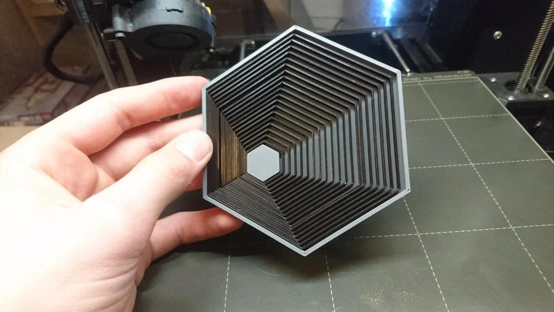 Mô hình lục giác xoắn ốc thư giãn (Hexagon Fidget) - Mẫu in 3D đẹp - Image 9