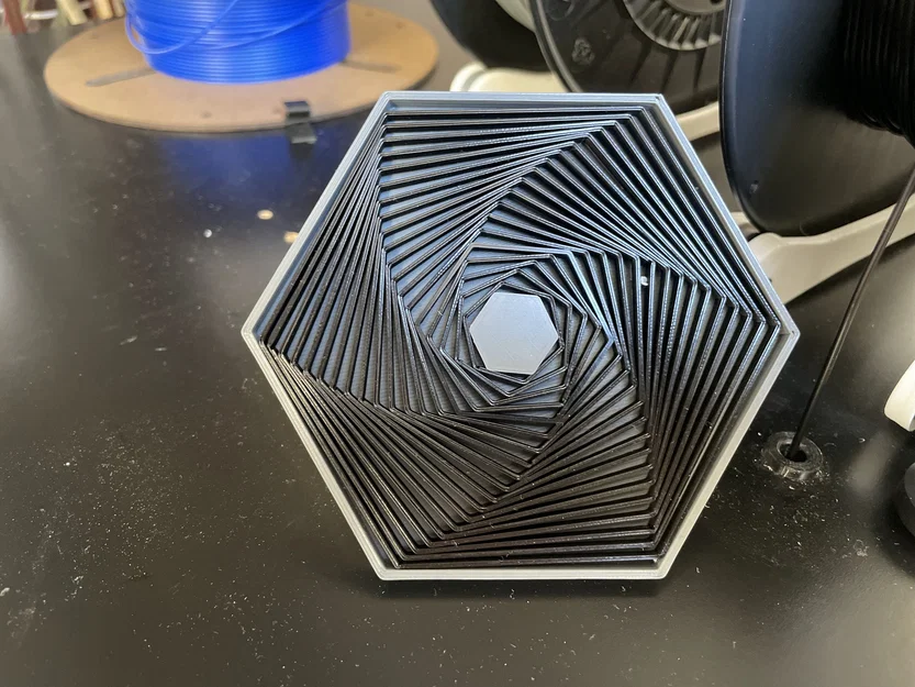 Mô hình lục giác xoắn ốc thư giãn (Hexagon Fidget) - Mẫu in 3D đẹp - Image 12