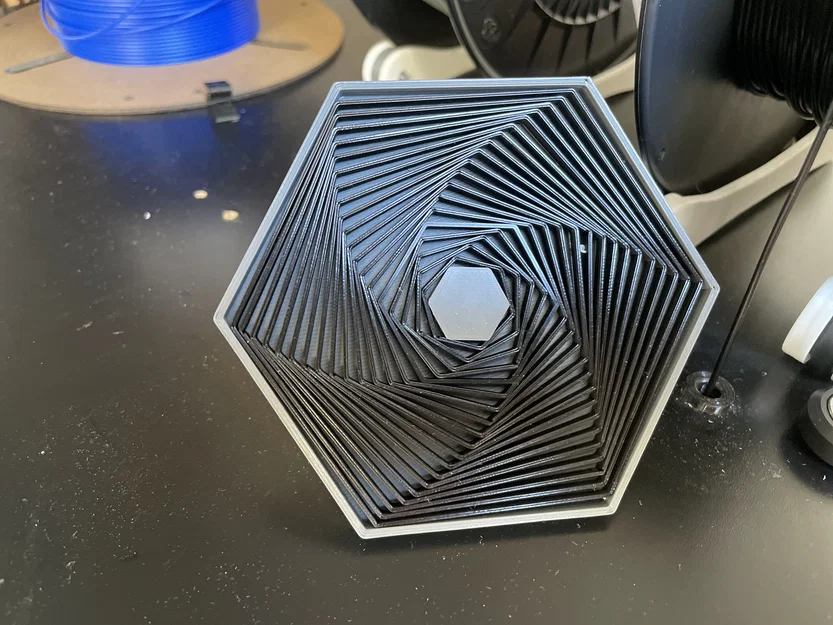 Mô hình lục giác xoắn ốc thư giãn (Hexagon Fidget) - Mẫu in 3D đẹp - Image 13