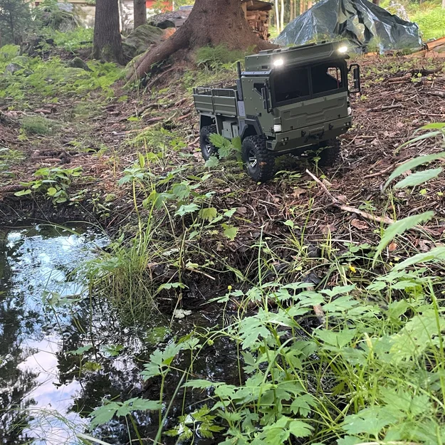 Thân vỏ xe tải Off-Road Armadillo 1/10 cho SCX10 III - Image 2