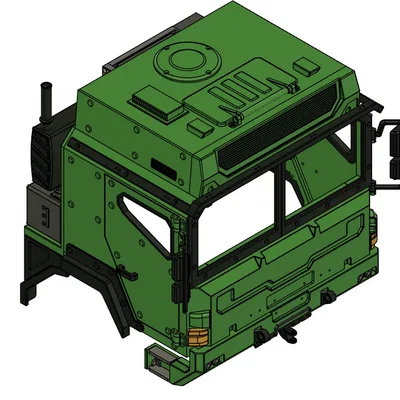 Thân vỏ xe tải Off-Road Armadillo 1/10 cho SCX10 III