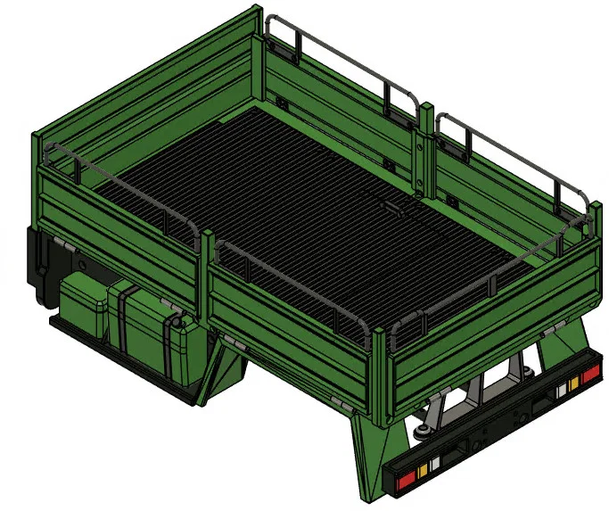 Thân vỏ xe tải Off-Road Armadillo 1/10 cho SCX10 III - Image 5