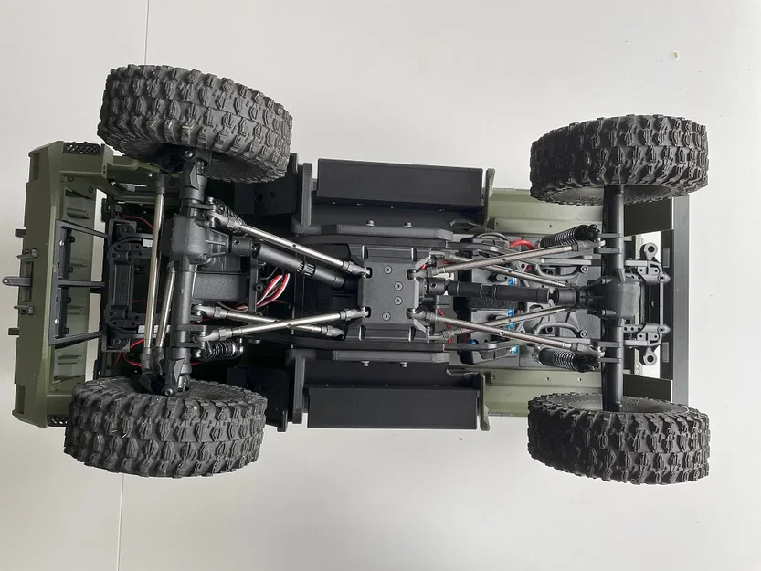 Thân vỏ xe tải Off-Road Armadillo 1/10 cho SCX10 III - Image 8
