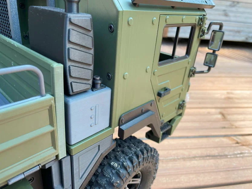 Thân vỏ xe tải Off-Road Armadillo 1/10 cho SCX10 III - Image 10