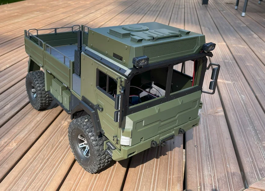 Thân vỏ xe tải Off-Road Armadillo 1/10 cho SCX10 III - Image 11