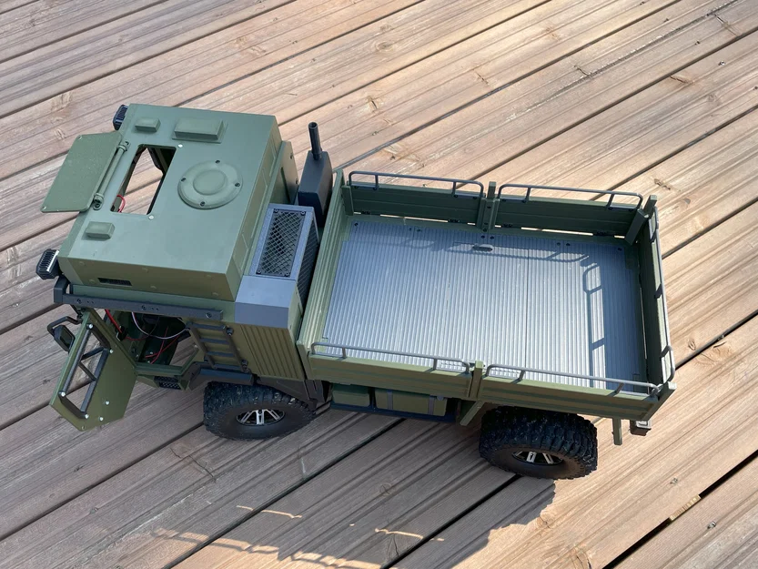 Thân vỏ xe tải Off-Road Armadillo 1/10 cho SCX10 III - Image 14