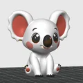 Mô hình chú gấu Koala xinh xắn trang trí in 3D - Thumbnail 2