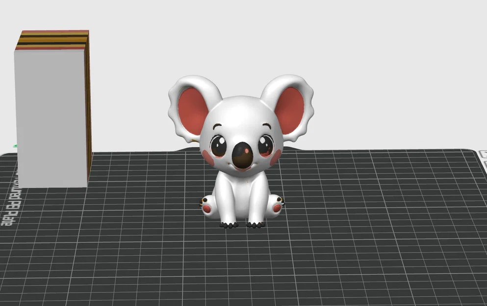 Mô hình chú gấu Koala xinh xắn trang trí in 3D - Image 3
