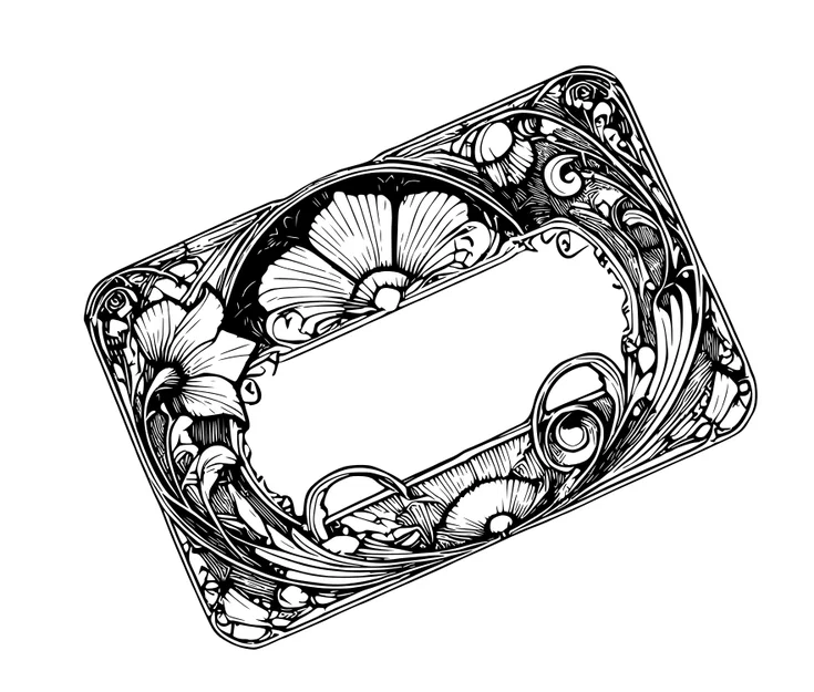 Bộ thẻ tên quà tặng tái sử dụng 3D độc đáo phong cách cổ điển - Image 3