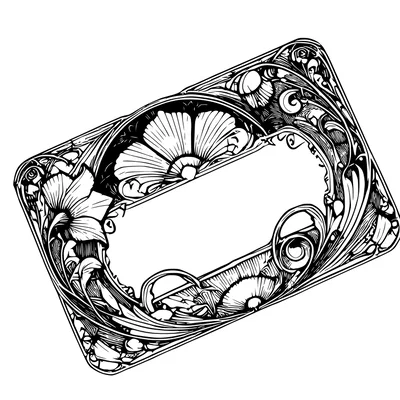 Bộ thẻ tên quà tặng tái sử dụng 3D độc đáo phong cách cổ điển