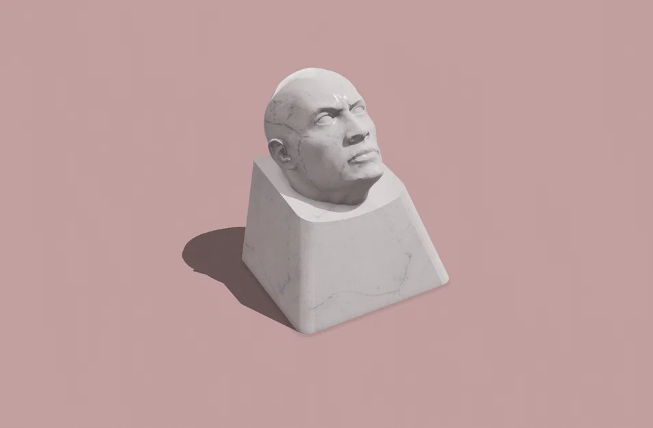 Keycap The Rock - Cứng cáp nhất hệ mặt trời - Image 1