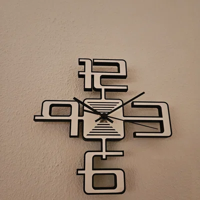 Design Clock - Đồng hồ nghệ thuật in 3D độc đáo