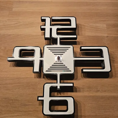 Design Clock - Đồng hồ nghệ thuật in 3D độc đáo