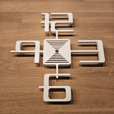 Design Clock - Đồng hồ nghệ thuật in 3D độc đáo