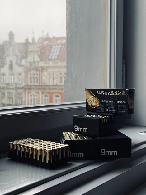 Hộp đựng đạn 9mm Luger 50 viên (Sellier & Bellot) - Image 1