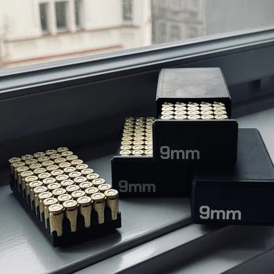 Hộp đựng đạn 9mm Luger 50 viên (Sellier & Bellot)