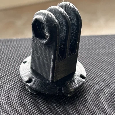 Ngàm chuyển đổi GoPro chuẩn X-Lock cho mũ bảo hiểm