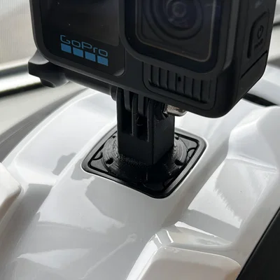 Ngàm chuyển đổi GoPro chuẩn X-Lock cho mũ bảo hiểm