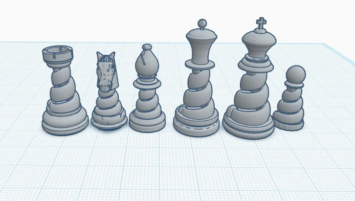 Bộ Cờ Vua Xoắn Ốc (Spiral Chess) - Image 1