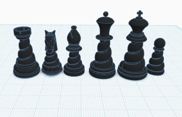 Bộ Cờ Vua Xoắn Ốc (Spiral Chess) - Image 2