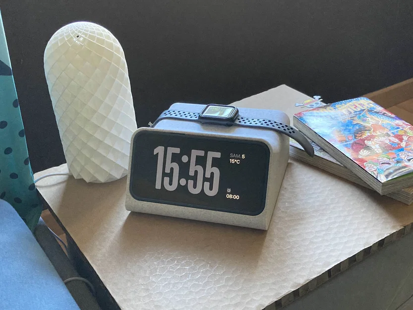 Đế sạc iPhone Standby Mode - Phụ kiện 3D cho bàn làm việc - Image 1