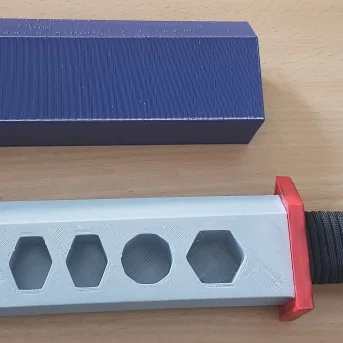 Kiếm Đựng Xúc Xắc DnD Dice Sword - Mô Hình In 3D Độc Đáo
