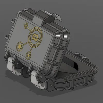 Vỏ hộp in 3D cho ví Trezor Model One