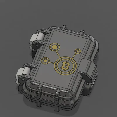 Vỏ hộp in 3D cho ví Trezor Model One