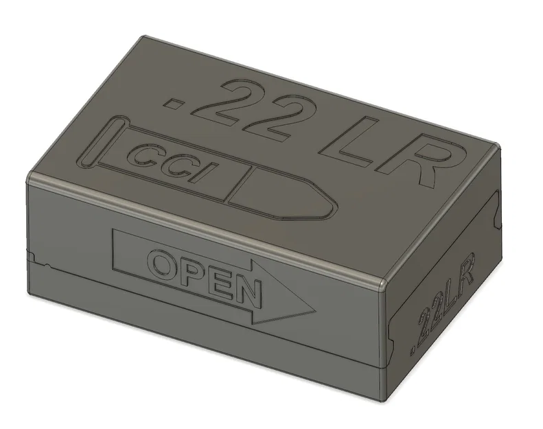 Hộp Đựng Đạn 3D Cho CCI .22LR - Thiết Kế Thông Minh Và Gọn Gàng - Image 1