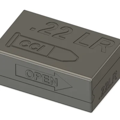Hộp Đựng Đạn 3D Cho CCI .22LR - Thiết Kế Thông Minh Và Gọn Gàng