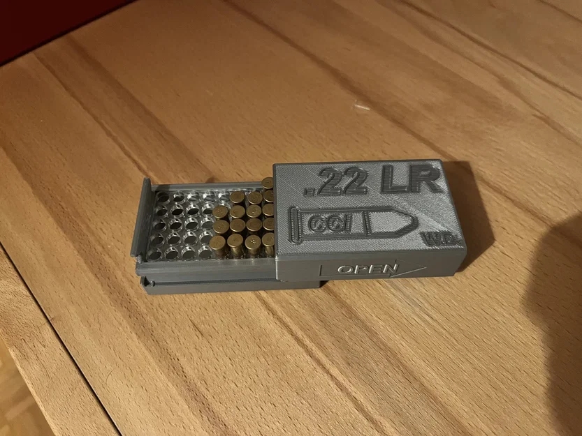 Hộp Đựng Đạn 3D Cho CCI .22LR - Thiết Kế Thông Minh Và Gọn Gàng - Image 3
