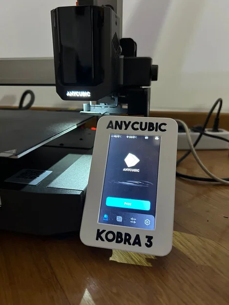 Nắp bảo vệ màn hình cho máy in 3D Anycubic Kobra 3 - Thiết kế đẹp - Image 1