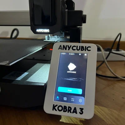 Nắp bảo vệ màn hình cho máy in 3D Anycubic Kobra 3 - Thiết kế đẹp