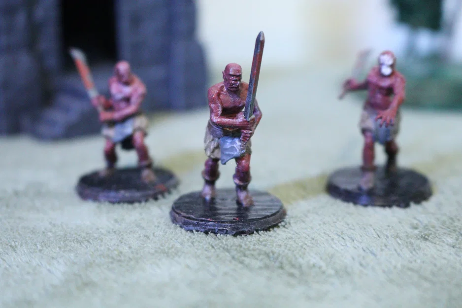 Mô hình chiến binh Uruk-Hai Berserkers cho trò chơi Tabletop - Image 1