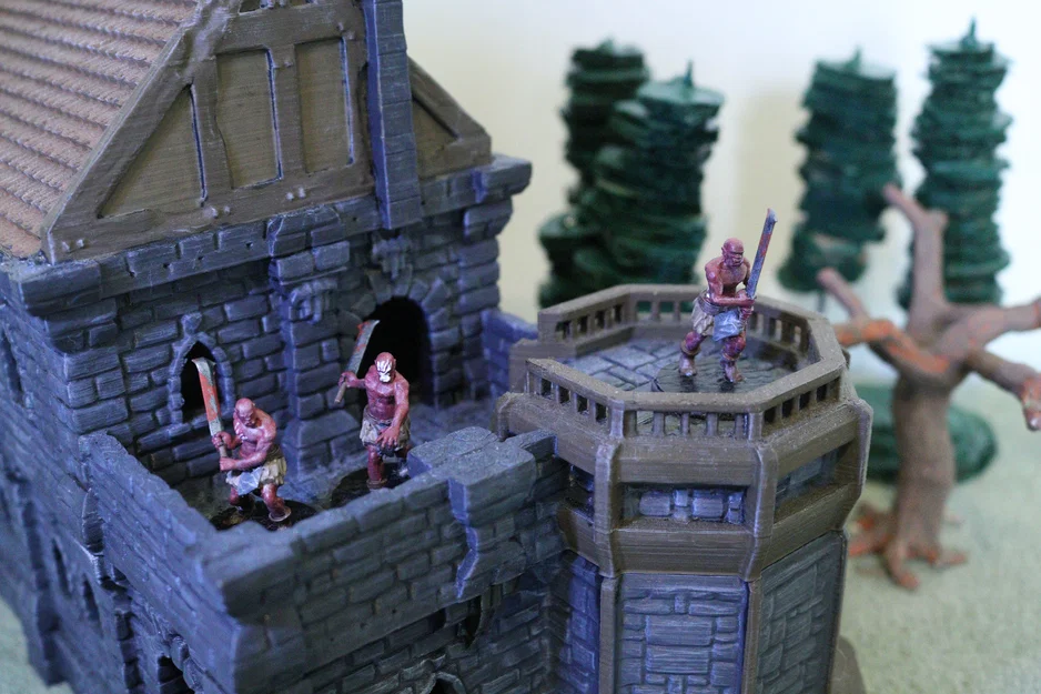 Mô hình chiến binh Uruk-Hai Berserkers cho trò chơi Tabletop - Image 2