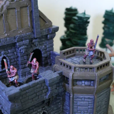 Mô hình chiến binh Uruk-Hai Berserkers cho trò chơi Tabletop