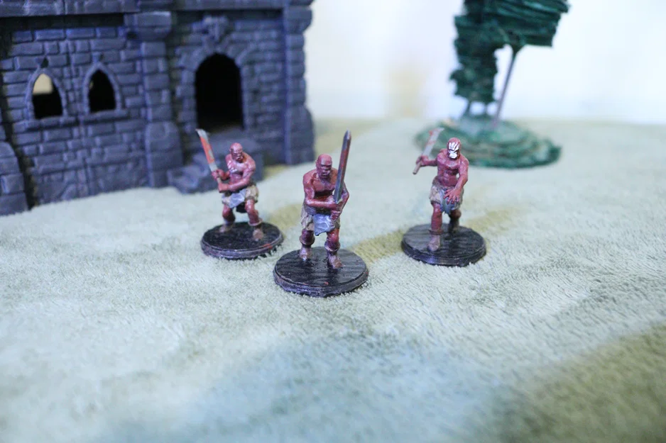 Mô hình chiến binh Uruk-Hai Berserkers cho trò chơi Tabletop - Image 3