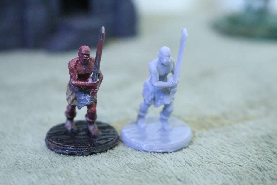 Mô hình chiến binh Uruk-Hai Berserkers cho trò chơi Tabletop - Image 7