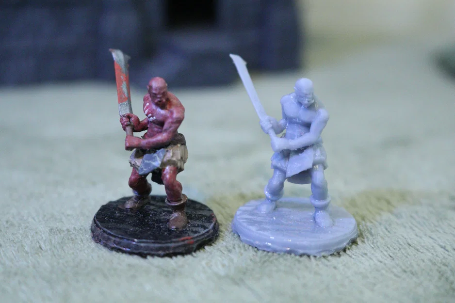 Mô hình chiến binh Uruk-Hai Berserkers cho trò chơi Tabletop - Image 9