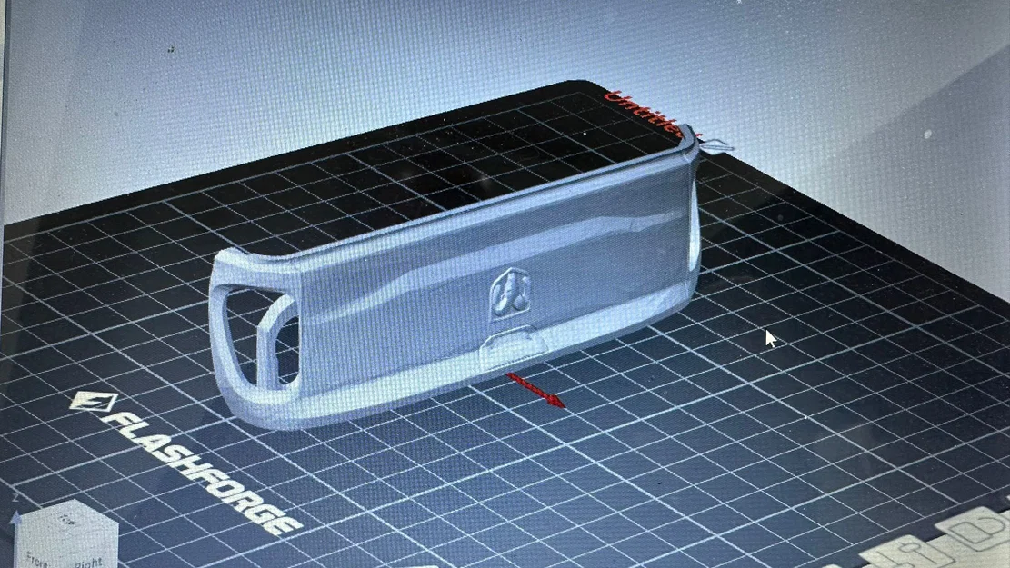Mô hình móc treo chìa khóa đuôi xe RAM in 3D cực chất - Image 7
