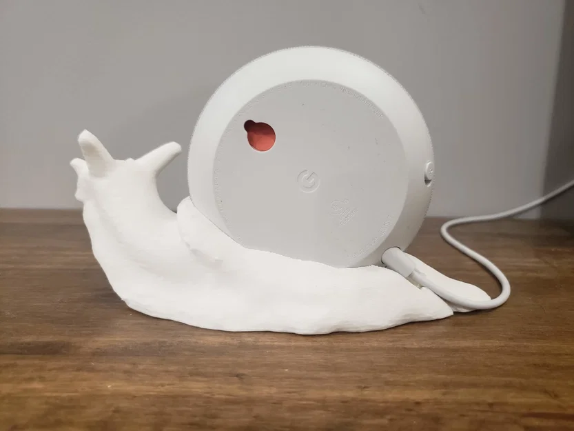 Đế giữ loa Google Home/Nest Mini hình ốc sên - Image 2