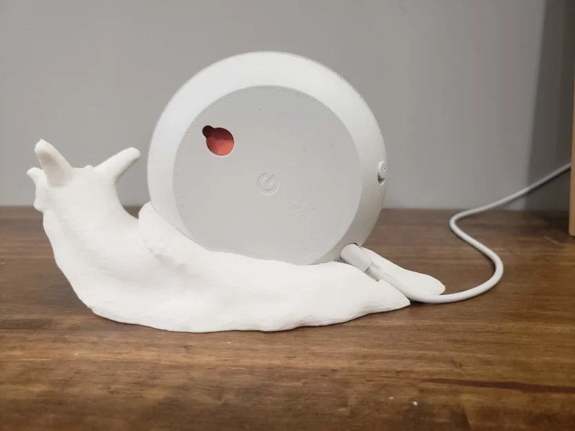 Đế giữ loa Google Home/Nest Mini hình ốc sên - Image 4