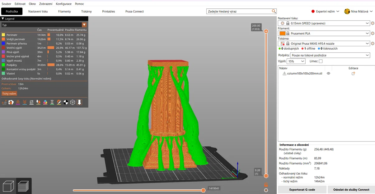 Mô hình cột kiến trúc cổ điển (Column) - In 3D linh hoạt kích thước - Image 3